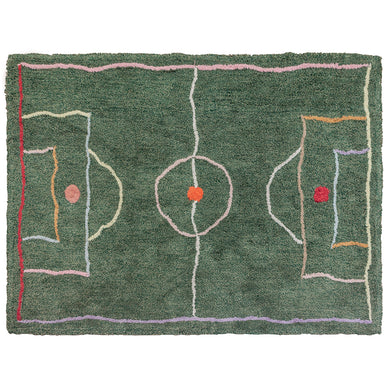Tapete de Algodão Campo de Futebol